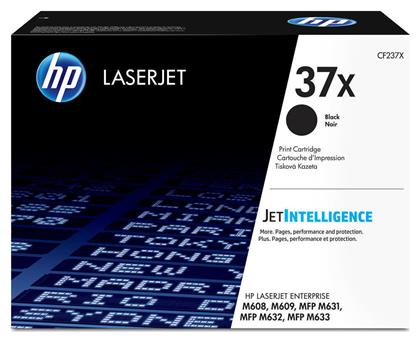 37X Γνήσιο Toner Laser Εκτυπωτή Μαύρο High Yield 25000 Σελίδων (CF237X) HP