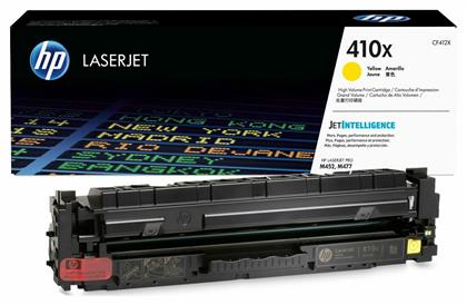 410X Γνήσιο Toner Laser Εκτυπωτή Κίτρινο High Yield 5000 Σελίδων (CF412X) HP