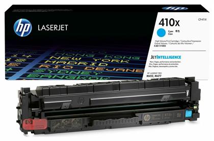 410X Toner Laser Εκτυπωτή Κυανό High Yield 5000 Σελίδων (CF411X) HP