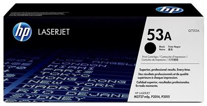 53A Γνήσιο Toner Laser Εκτυπωτή Μαύρο 3000 Σελίδων (Q7553A) HP