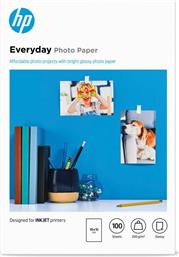 HP Everyday Glossy Φωτογραφικό Χαρτί A6 (10x15) 200gr/m² για Εκτυπωτές Inkjet 100 Φύλλα από το Kotsovolos
