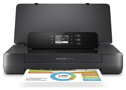 OfficeJet 200 Mobile Έγχρωμoς Εκτυπωτής Inkjet HP