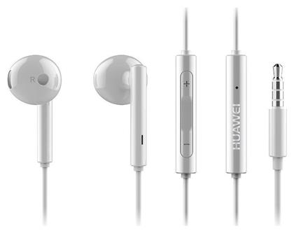 AM115 Earbuds Handsfree Ακουστικά με Βύσμα 3.5mm Λευκό Huawei