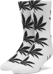 HUF Plantlife Ανδρικές Κάλτσες με Σχέδια Λευκές