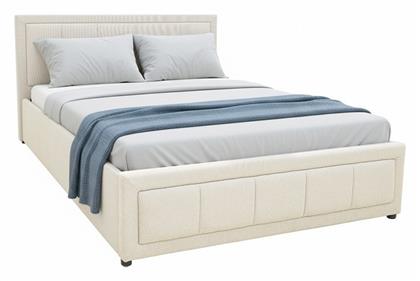 Huga Κρεβάτι Ημίδιπλο με Αποθηκευτικό Χώρο για Στρώμα 120x200cm - Pakketo