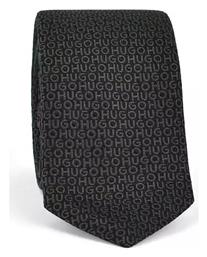 Ανδρική Γραβάτα Μεταξωτή με Σχέδια Hugo