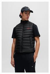 Αμάνικο Ανδρικό Μπουφάν Puffer Αδιάβροχο Μαύρο Hugo Boss