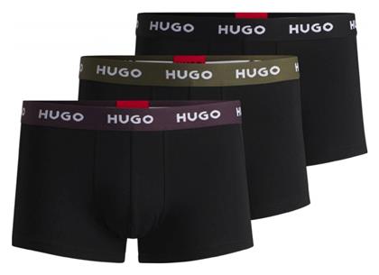 Ανδρικά Μποξεράκια Μαύρο 3Pack Hugo Boss
