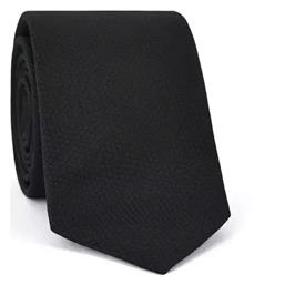 Ανδρική Γραβάτα Μεταξωτή σε Μαύρο Χρώμα Hugo Boss