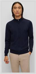 Ανδρική Ζακέτα με Φερμουάρ Navy Μπλε Hugo Boss