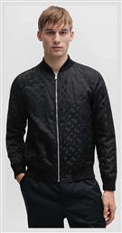 Ανδρικό Χειμωνιάτικο Μπουφάν Bomber Black Hugo Boss