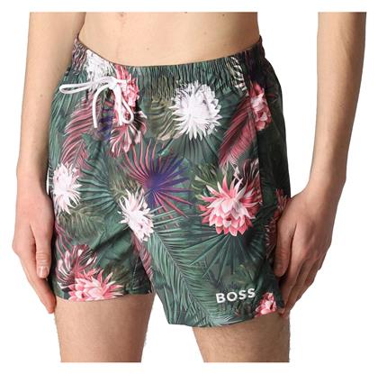 Ανδρικό Μαγιό Σορτς Πολύχρωμο Floral Hugo Boss