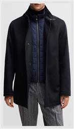 Ανδρικό Παλτό Navy Μπλε Hugo Boss
