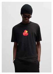 Ανδρικό T-shirt Κοντομάνικο Black Hugo Boss
