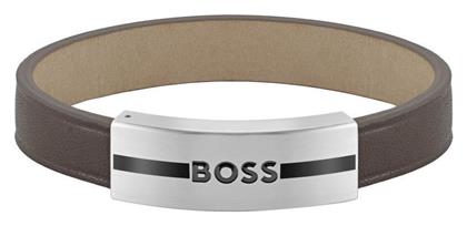 Ανδρικό Βραχιόλι Χειροπέδα από Δέρμα Hugo Boss