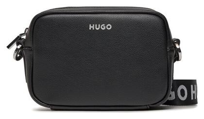Bel Γυναικεία Τσάντα Χιαστί Μαύρη Hugo Boss