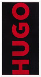 Corporate Πετσέτα Θαλάσσης Μαύρη 180x90εκ. Hugo Boss