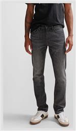 Delaware Ανδρικό Παντελόνι Τζιν Charcoal Hugo Boss
