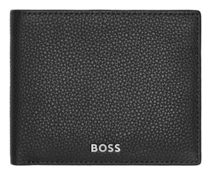 Δερμάτινο Ανδρικό Πορτοφόλι Μαύρο Hugo Boss