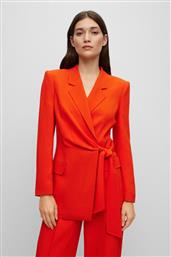 Hugo Boss Γυναικείο Σακάκι Πορτοκαλί από το Spartoo