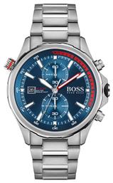 Globetrotter Ρολόι Μπαταρίας με Μεταλλικό Μπρασελέ Hugo Boss