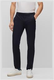 Kaito1 Ανδρικό Παντελόνι Chino Ελαστικό σε Slim Εφαρμογή Navy Μπλε Hugo Boss