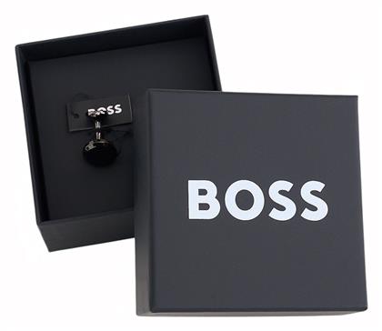 Μανικετόκουμπα από Ασήμι σε Μαύρο Χρώμα Hugo Boss