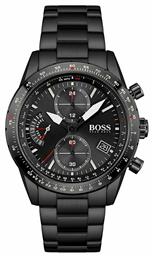 Pilot Ρολόι Μπαταρίας με Ένδειξη Ημερομηνίας Hugo Boss