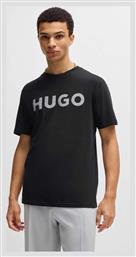 T-shirt Μαύρο Hugo Boss