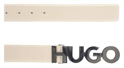Zula Δερμάτινη Γυναικεία Ζώνη Μπεζ Hugo Boss