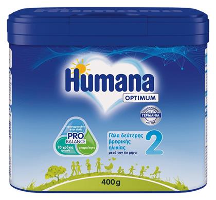 Optimum για 6+ Μηνών 400gr Humana