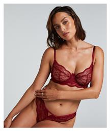 Hunkemöller Tibetan Red Σουτιέν χωρίς Ενίσχυση με Μπανέλες - Hunkemoller