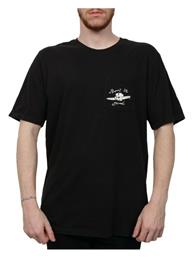 Born Shred Ανδρικό T-shirt Μαύρο με Στάμπα Hurley
