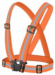 Adjustable Reflective Safety Harness Vest Orange Hurtel