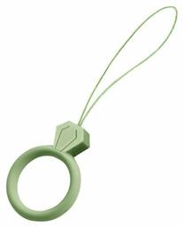 Diamond Λουράκι με Δαχτυλίδι για Κινητά Light Green Hurtel