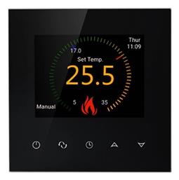 Αναλογικός Θερμοστάτης Χώρου Smart με Οθόνη Αφής και Wi-Fi Hysen