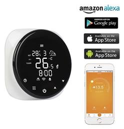 HY316LD Ψηφιακός Θερμοστάτης Χώρου Smart με Οθόνη Αφής και Wi-Fi Hysen