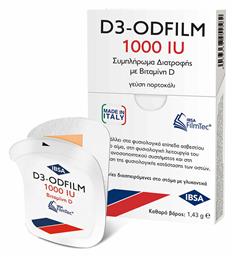 D3-Odfilm Βιταμίνη 1000iu Πορτοκάλι 30τμχ Ibsa