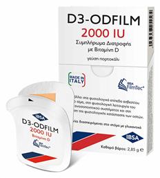 D3-Odfilm Βιταμίνη 2000iu Πορτοκάλι 30 x 1 φακελίσκοι 30τμχ Ibsa