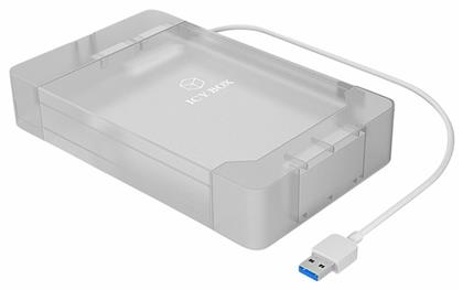 IB-AC705-6G Θήκη για Σκληρό Δίσκο 2.5'' / 3.5'' SATA III με σύνδεση USB 3.0 σε χρώμα Icy Box