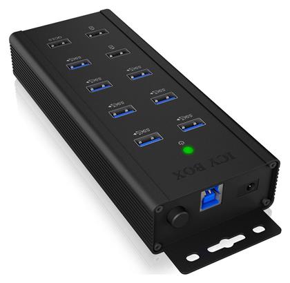 USB 3.0 Hub 7 Θυρών με σύνδεση USB-A & Θύρα Φόρτισης Icy Box