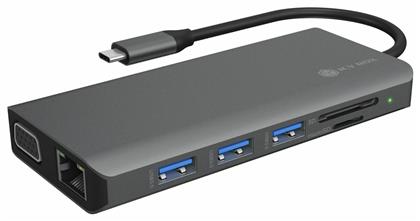 USB-C Docking Station με HDMI 4K PD Ethernet (IB-DK4070-CPD) Icy Box