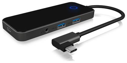 Icy Box USB-C Docking Station με HDMI 4K PD Μαύρο (IB-DK4025-CPD) - RaidSonic