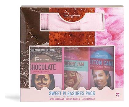 Idc Sweet Pleasures Pack Peel Off Masks & Headband Idc Colour - IDC Institute