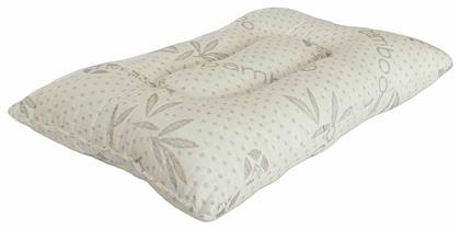 Bamboo Μαξιλάρι Ύπνου Hollowfiber Ανατομικό Μέτριο 50x70cm Idilka