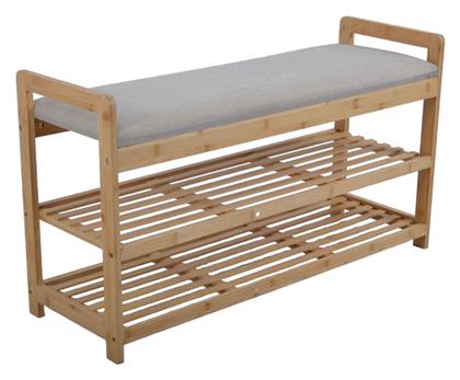 Υφασμάτινη Παπουτσοθήκη από Μπαμπού 90x30x50cm - Ankor