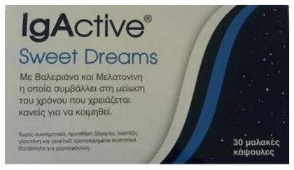 Sweet Dreams 30 μαλακές κάψουλες IgActive