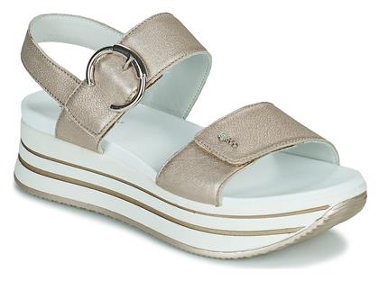 Igi&Co Καλοκαιρινές Γυναικείες Πλατφόρμες Χρυσές από το Spartoo