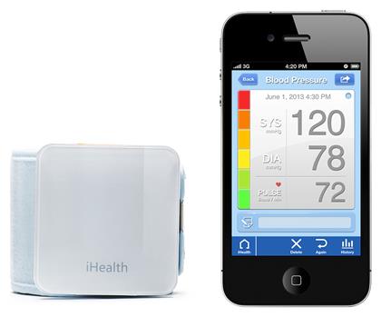 Wireless BP7 Ψηφιακό Πιεσόμετρο Καρπού iHealth