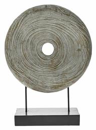 Διακοσμητικό Χώρου Πολυρητίνης Ασημί 29x8x40cm Iliadis